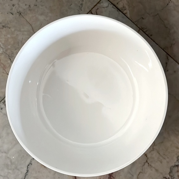 BEN RICKERT IVORY SEASHELL BOWL GOLD TRIM 7" ACROSS - Picture 3 of 5